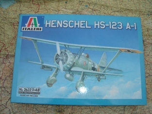 Italeri 2632 HENSCHEL Hs-123 A-1